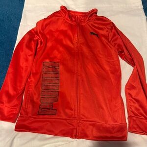 PUMA Kids Bright Red Jacket